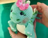 Crochet Cute T-rex PDF Pattern, Amigurumi Dinosaur Pattern, Amigurumi T-rex Pattern, Cute Dinosaur PDF Pattern