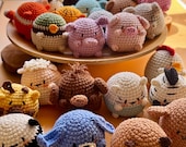 Crochet Mini Chubby Animals: 24-in-1 Amigurumi PDF Pattern