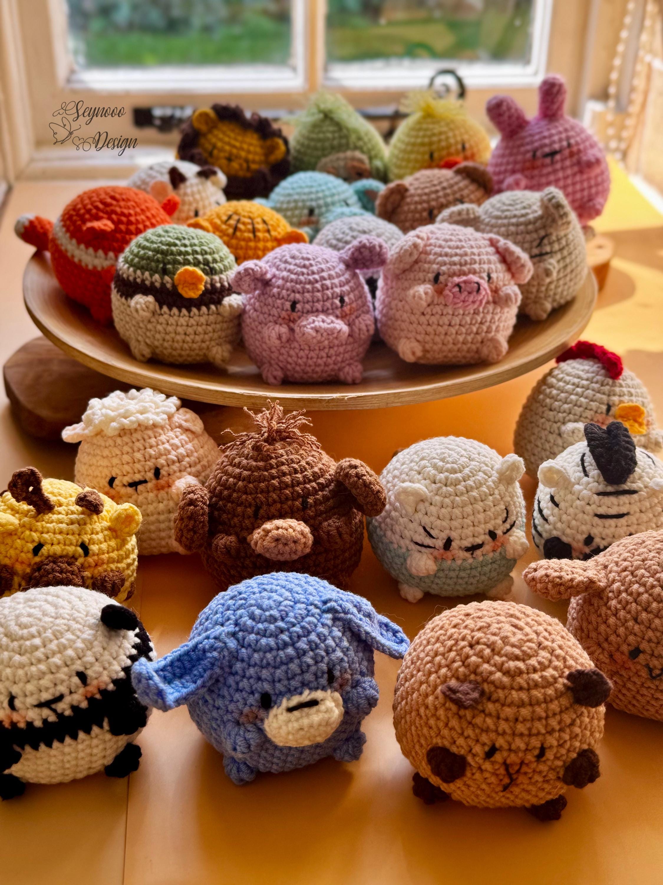 動物 編みぐるみ - Etsy 日本