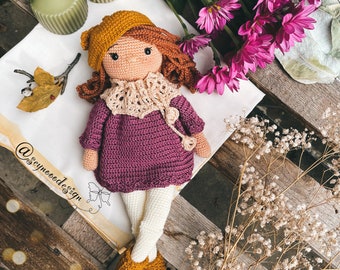 Crochet Articulated Amigurumi Doll Pattern (PDF)