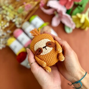 Crochet sloth