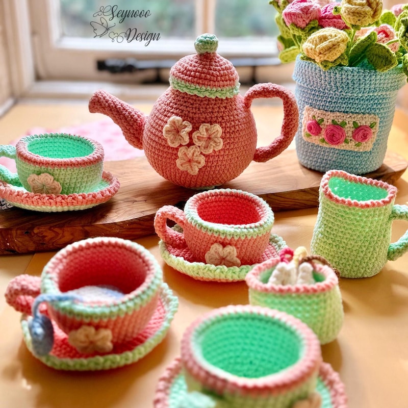 Tea Set - Etsy