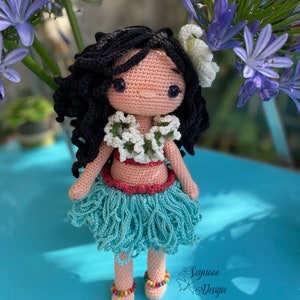 Crochet Hawaiian Doll Pattern Leilani