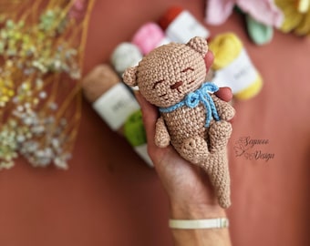 Crochet Amigurumi Otter Toy Pattern (PDF Pattern)