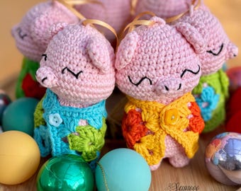 Crochet Pigs in Blanket Amigurumi Pattern (PDF)
