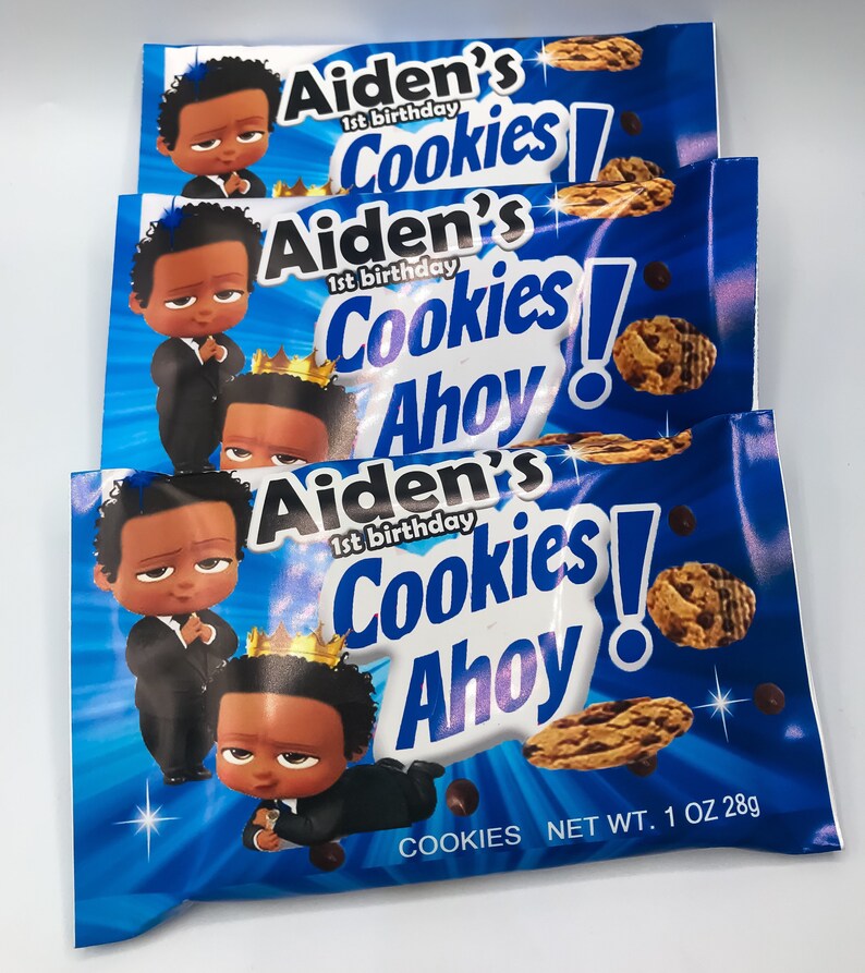 Boss Baby Cookies Girl Boss Baby Party Favors Boy Boss Etsy