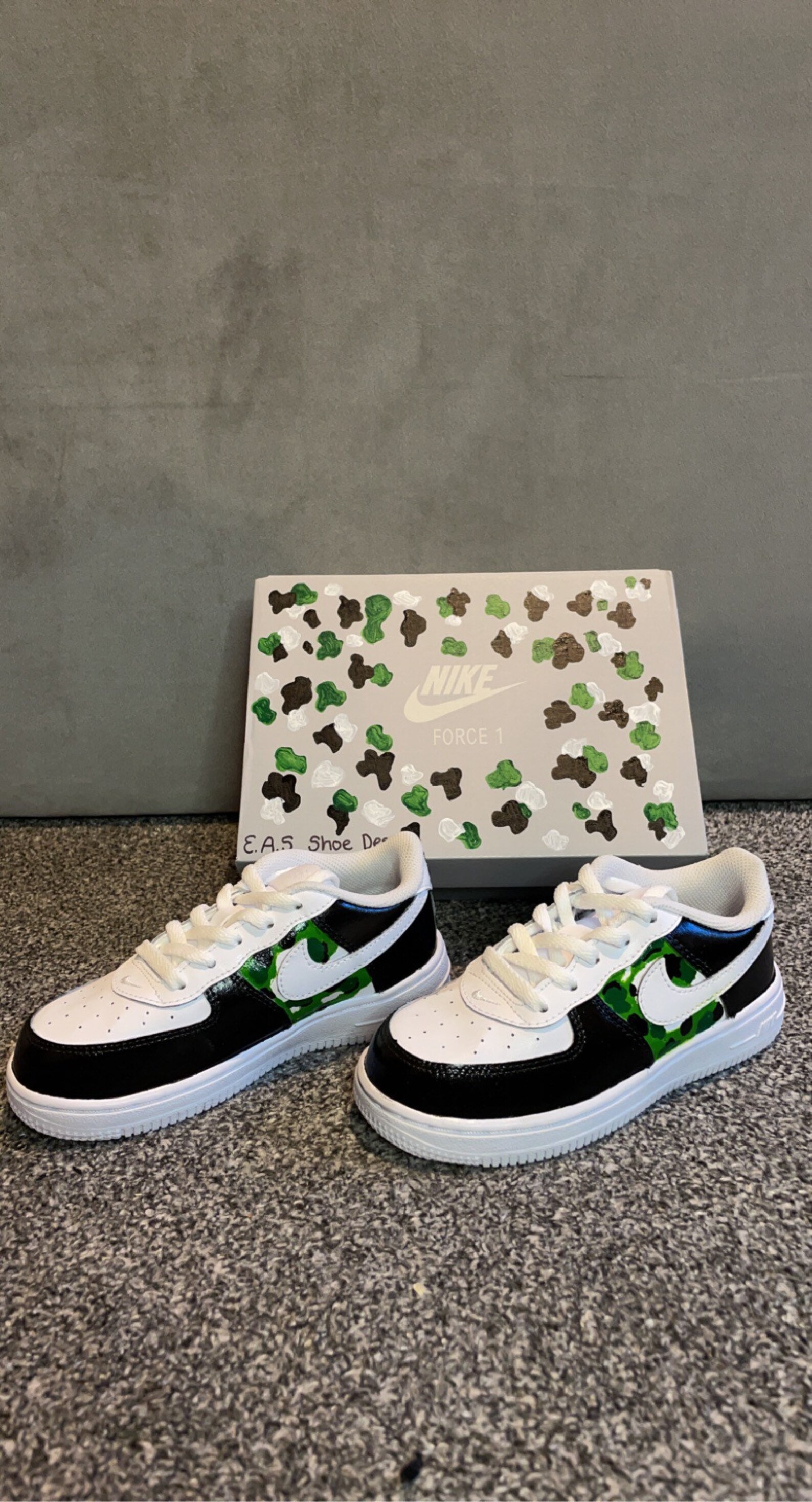af1 black camo
