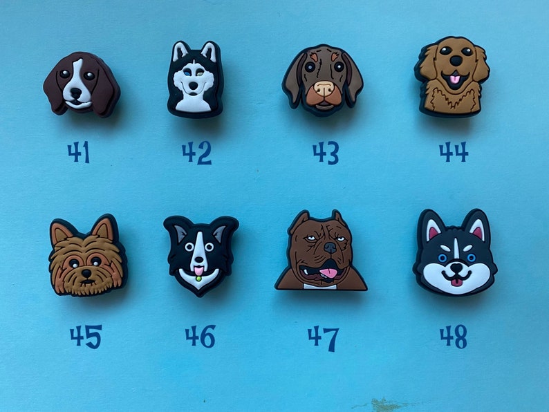 Dogs PVC Shoe Charms for Crocs Party Favors Gifts for Kids - Etsy