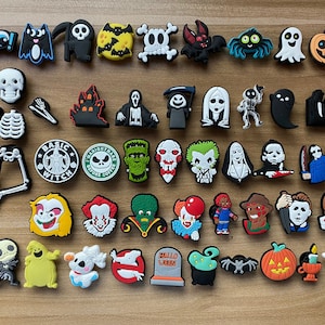 Sale 40% OFF - Halloween PVC Shoe Charms for Crocs: Party Favors