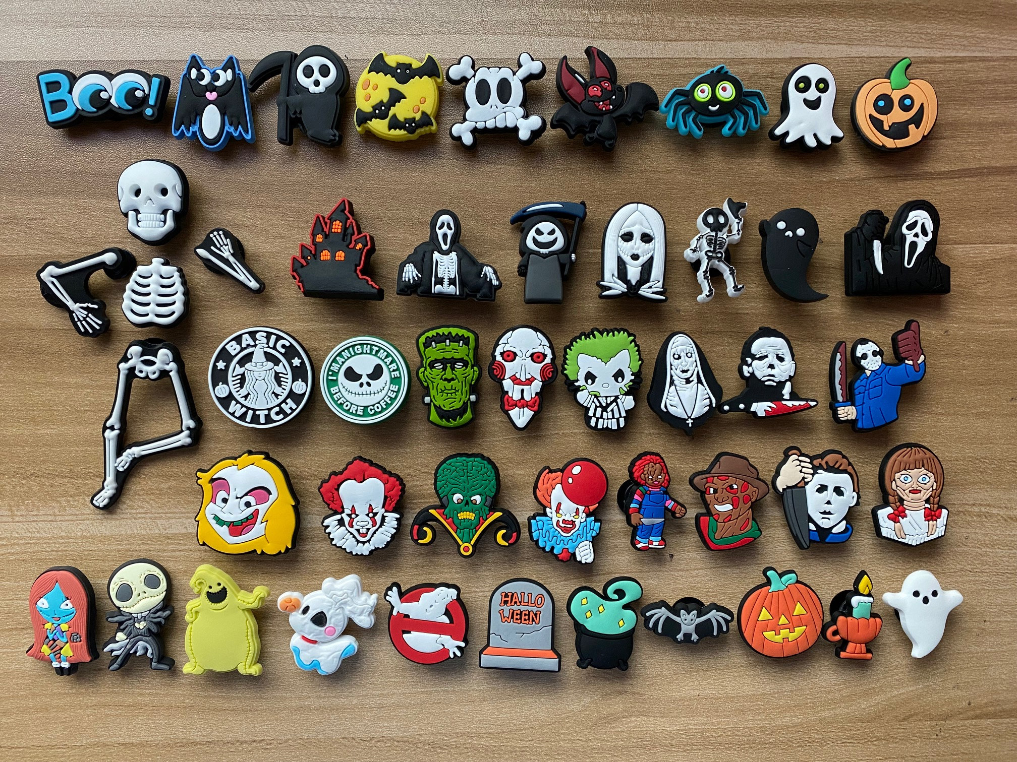 PVC Halloween Crocs Charms Decoration for Jibbitz Jibbitzs Shoe Charms -  China Crocs Charms and Shoe Charms price