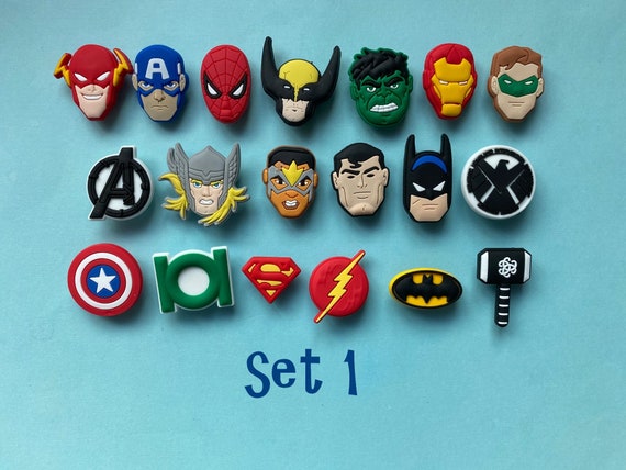 Plenty of assortment charms now available! You can pick what kind of r, spiderman  croc charms