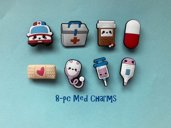 Medical Charms / First Responder Charms / Essential Worker / Shoe Accessories / Shoe Charms