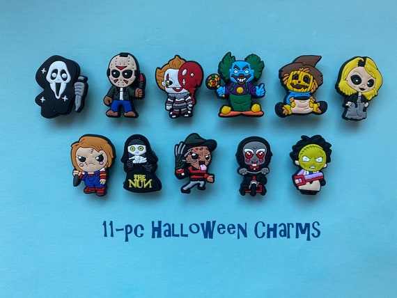 Horror Movie Halloween Croc Charms For Kids Adults