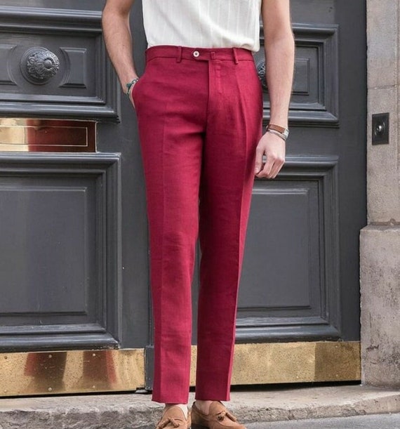 Men Formal Pant - Pant For Men - Men Formal Wear - Gift For Men - Men  Elegant Pant - Gift Ideas Men - Trouser For Men - Men Stylish Trouser