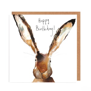 Hase Geburtstagskarte - Bernard