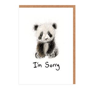 Evie Panda Mini Card - Mi dispiace