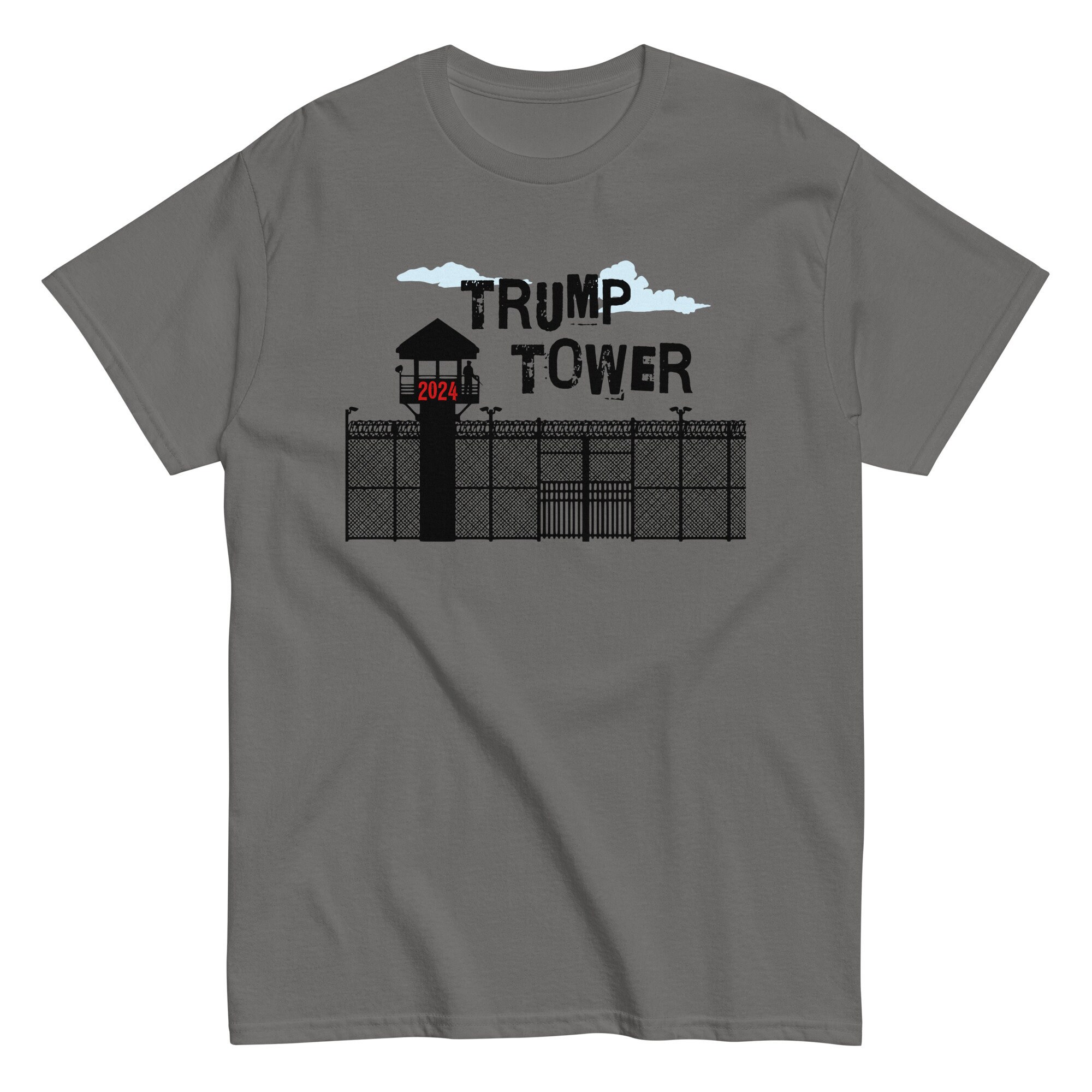 Camisa Trump Tower 2024, camisa anti-Trump, Trump para prisión 2024, camisa anti Trump, enciérrelo