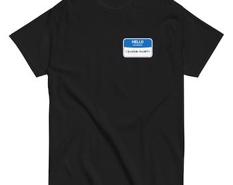 Verpletterende angst naam tag shirt, geestelijke gezondheid bewustzijn shirt, angst shirt, cadeau voor angstig, cadeau voor vriend