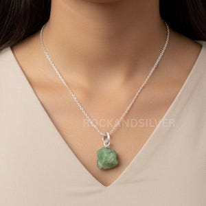 Ruby Zoisite Pendant: Handmade 925 Sterling Silver Gemstone Jewelry