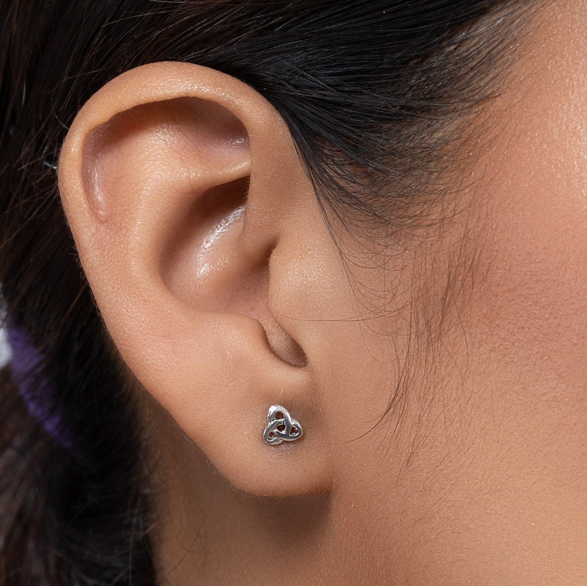 Sterling Silver Stud Earrings 925 Sterling Silver Stud Jewelry ~ Plain Jewelry Stud Earring ~ 1 Pair ~ Gift For Birthday