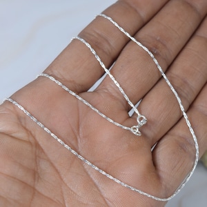 Sterling Silver Rope Chain - 2.5mm Thick