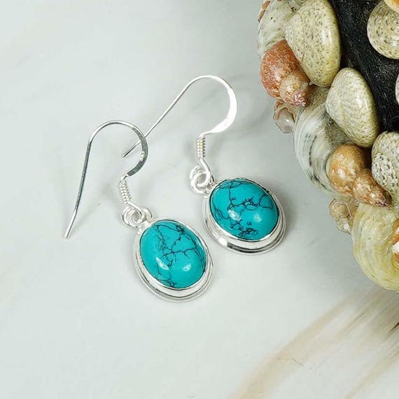 Regali Poco Prezzo Piccoli Orecchini A Goccia In Acquamarina