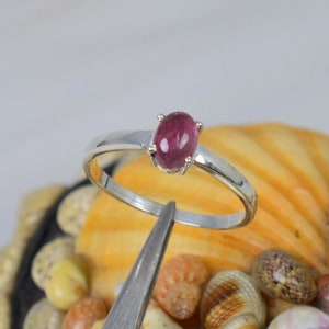 Pink Tourmaline 925 Sterling Silver Gemstone Elegant Ring ~Natural Stone ~ Handmade Jewelry ~ October Month Birthstone ~ Gift For Christmas