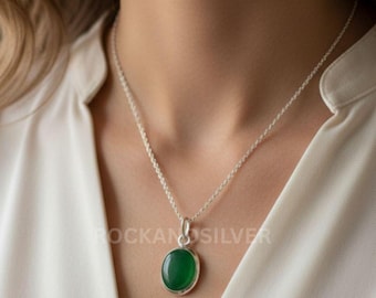 Collana lunga onice perle madrepora – Arti e Mestieri Verona