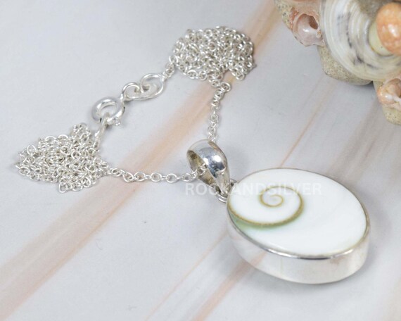 Pendentif En Argent 925 Avec Pierre Shiva Eye - Fait Main, Lab-created, Sans Nickel, Neuf Sans Emballage