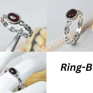 Green Baltic Amber Ring: Handmade 925 Sterling Silver Gemstone B