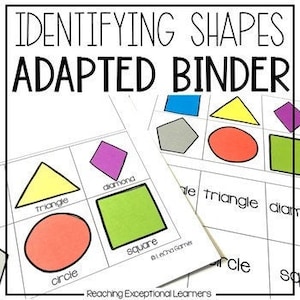 Identifying Shapes Adapted Binder