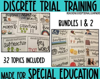 Discrete Trial Training Bundle