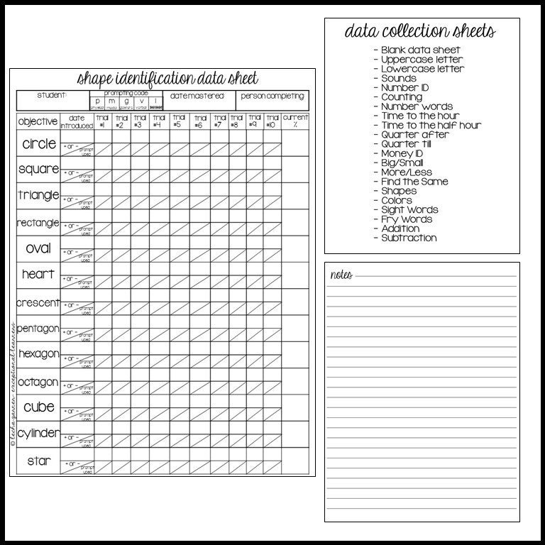 Discrete Trial Training Bundle - Etsy