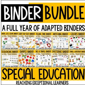 Adapted Binder BUNDLE