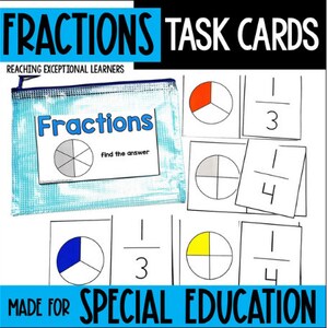 Fractions Task Card Set