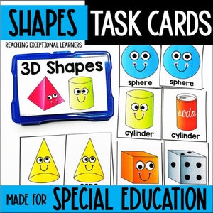 Shapes Task Cards