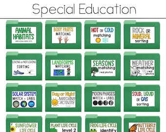 Science File Folder Bundle