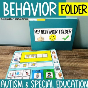 Behavior Folder for Autism and Special Needs