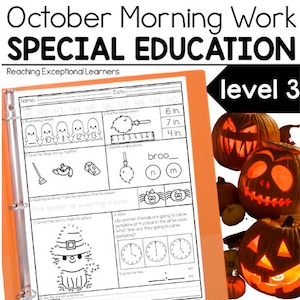 October Morning Work Level 3