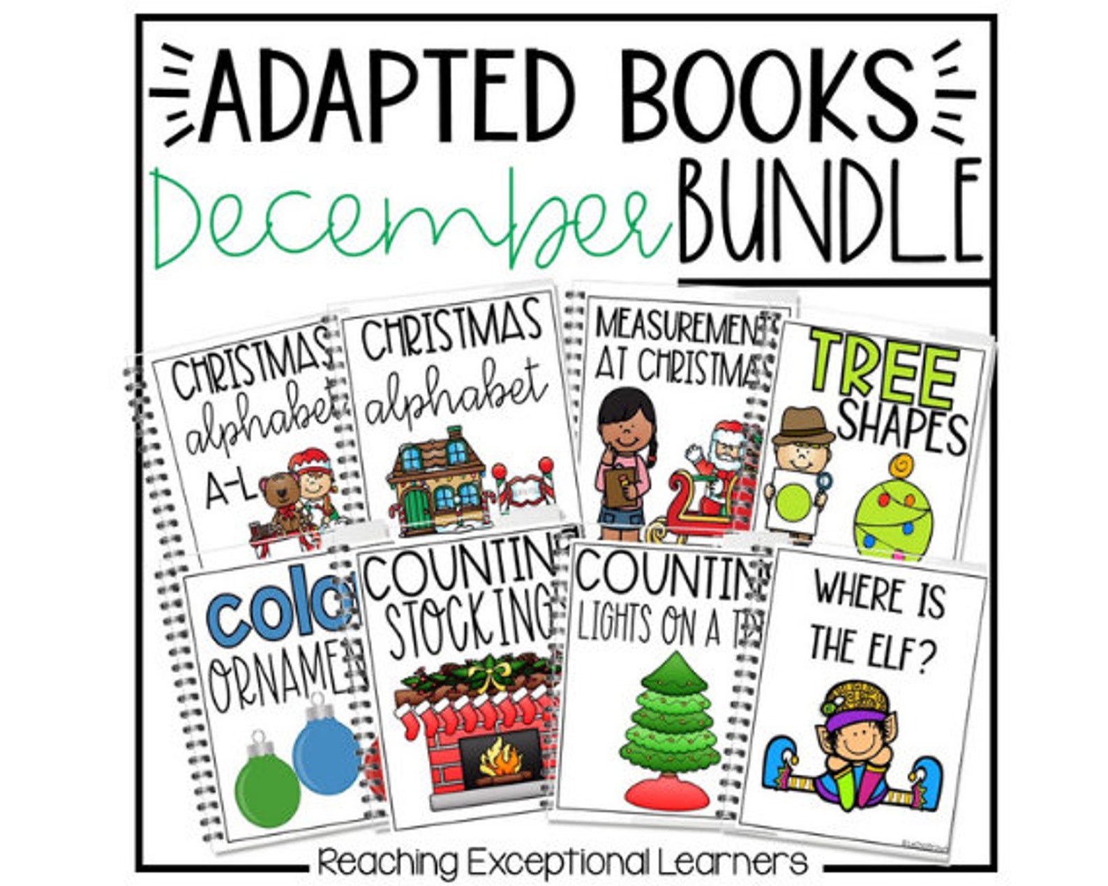 December Adapted Books Bundle - Etsy