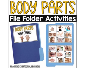 Body Parts File Folder Activities