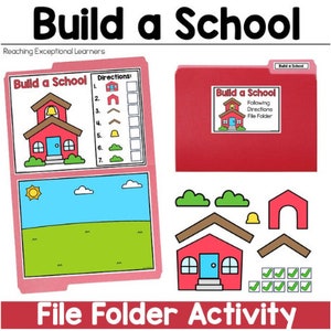 指示に従うファイルフォルダ: 学校を建てる