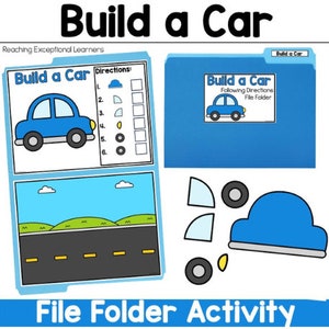 指示に従ってファイルフォルダを作成: 車の作成