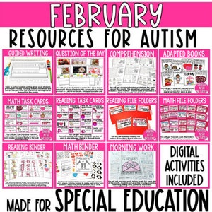 February Resources for Special Education