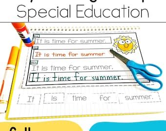 Writing for Special Education Bundle