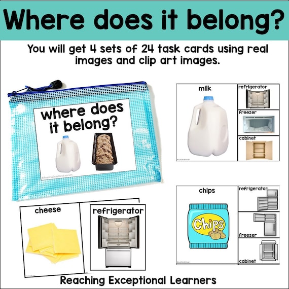 Life Skill Task Boxes Special Education 