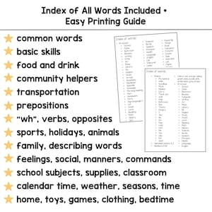 Visual Communication Book with ASL Supports - Special Education AAC Support imagen 6