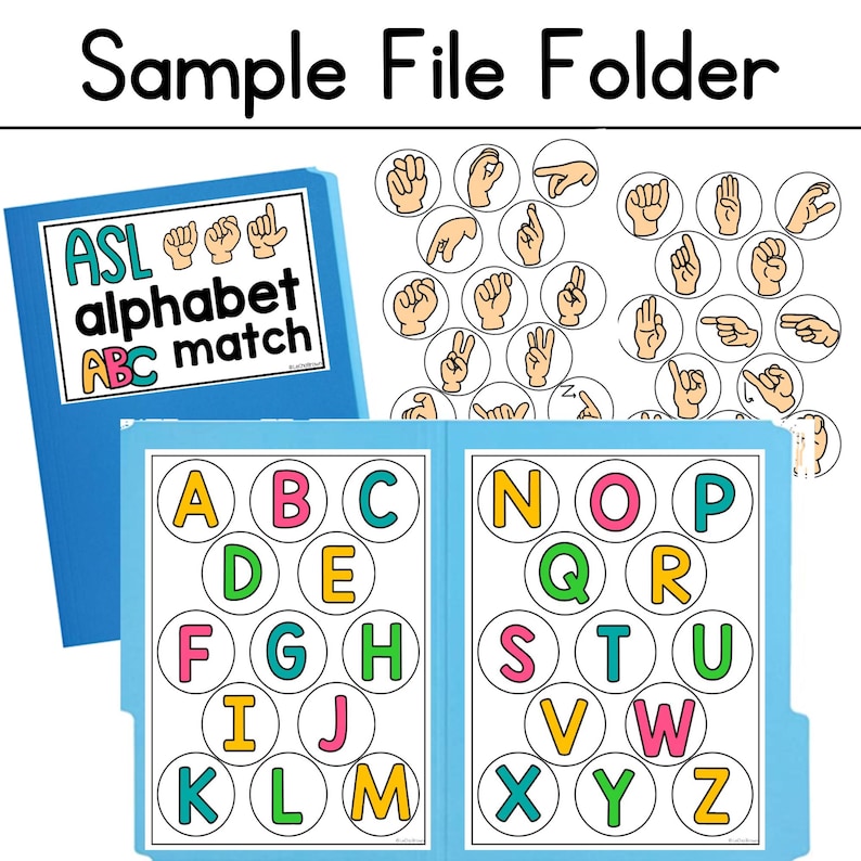 File Folder Bundle for Special Education image 5