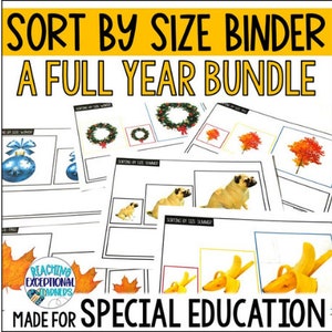 Sorting by Size Adapted Binder
