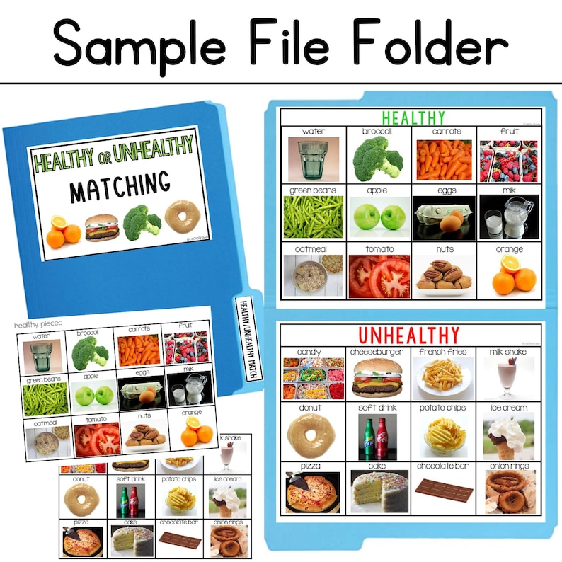 File Folder Bundle for Special Education image 7